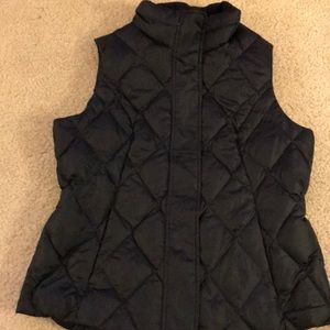 Eddie Bauer black down vest